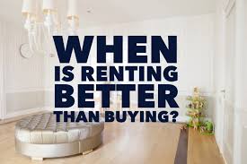 Advantages of renting