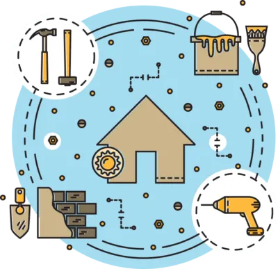 Letting and property management services diagram